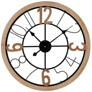 60CM Wall Clock Wooden