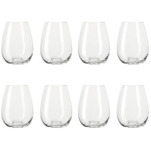 Alex Liddy Okto Set of 8 Stemless Glasses