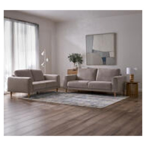 Archie 3 Seater Sofa Neutral