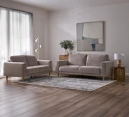 Archie 3 Seater Sofa Neutral