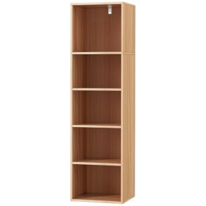 Artiss Bookshelf 5 Tiers MILO Pine