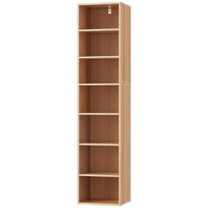 Artiss Bookshelf 7 Tiers MILO Pine