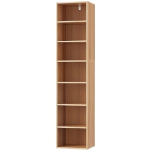 Artiss Bookshelf 7 Tiers MILO Pine