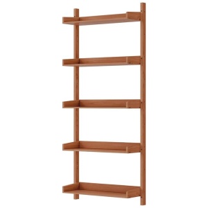 Artiss Bookshelf Floating Shelf CAPIZ Oak