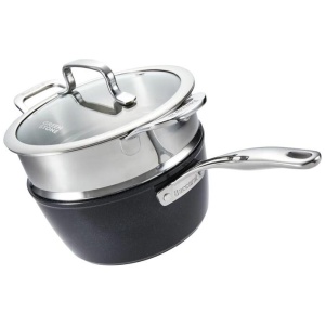 Baccarat GREEN STONE Saucepan and Steamer Set 20cm/2.3L