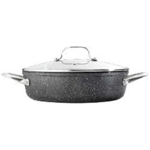 Baccarat Rock Saute Pan with Lid 28cm