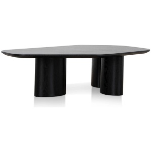 Baroux 1.09m Freeform Coffee Table - Full Black by Interior Secrets - AfterPay Available