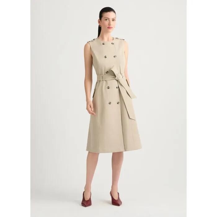 Bennet Trench Midi Dress