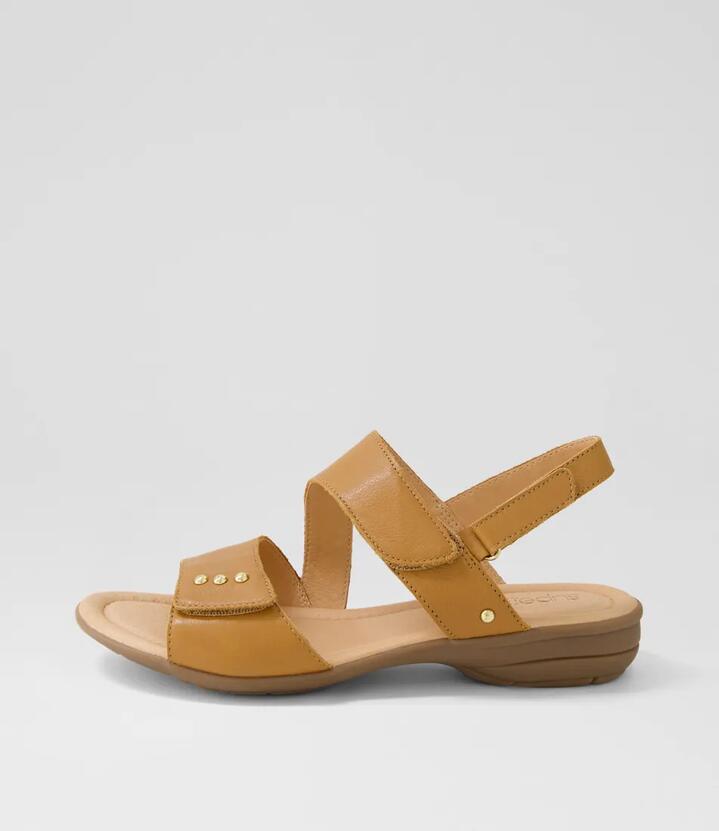 Bills Dark Tan Gum Leather Sandals