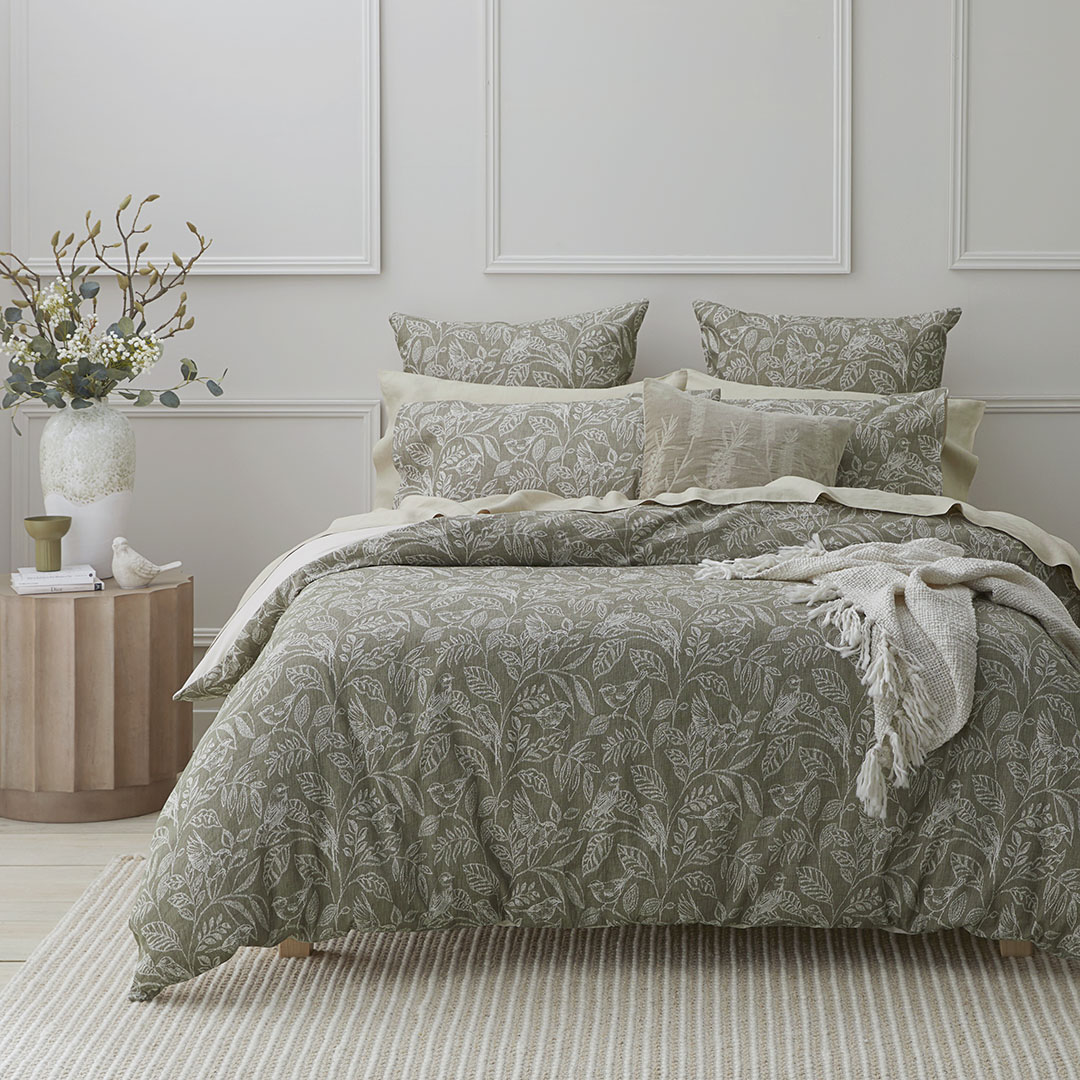 Birdsong Queen Quilt Cover