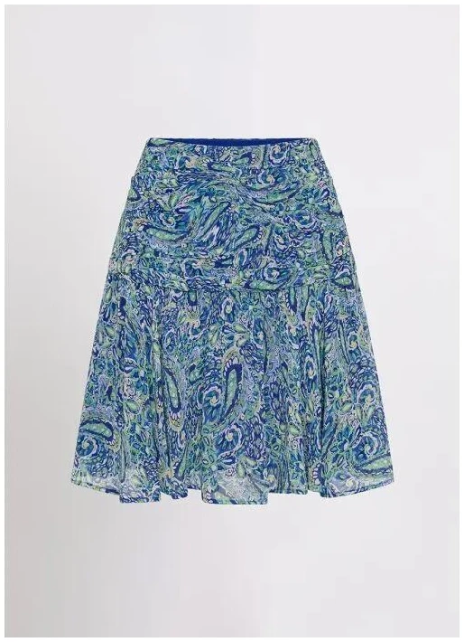 Blue You Remember Mini Skirt