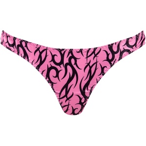 Bluebella BB x Ashley Williams Tattoo Print Luxury Satin Brief - 8