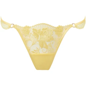Bluebella Gabriella Floral Embroidered Brief Yellow - 20