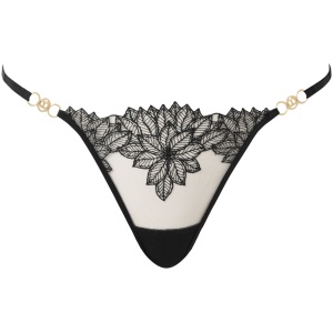 Bluebella Inaya Sheer Floral Brief Black - 8