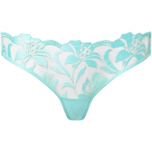 Bluebella Leonora Floral Embroidered Brief Blue - 10