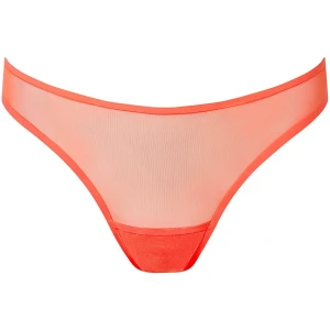 Bluebella Naomi Mesh Brief Coral - 6