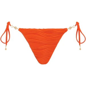 Bluebella Orta Tie-Side Bikini Brief Orange - XL