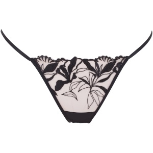 Bluebella Persephone Brief Sheer/Black - 18