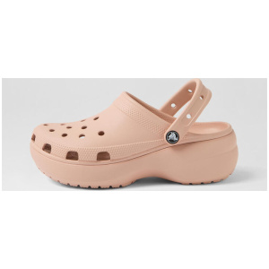 Classic Platform Clog W Pink Caramel Croslite Sandals