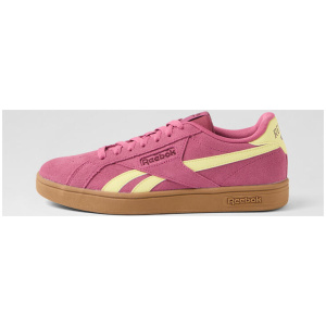 Court Retro W Studio Pink Yellow Black Cherry Fabric Sneakers