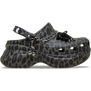 Crocs Bae Leopard Clog; Black / Leopard, W4