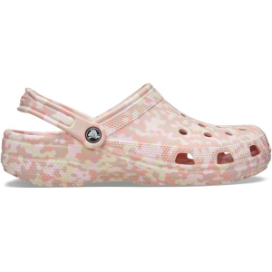 Crocs Classic Confetti Clog; Pink Milk/Multi, W8/M6