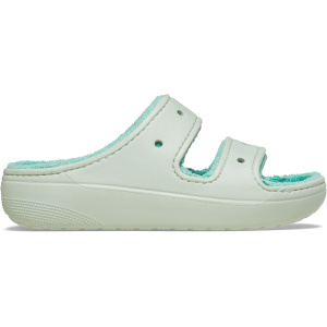 Crocs Classic Cozzzy Towel Sandal; Plaster, W11/M9