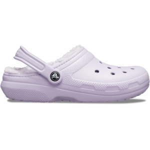 Crocs Classic Lined Clog; Lavender / Lavender, W6/M4