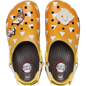 Crocs Demon Slayer Zenitsu All-Terrain Clog; Espresso, W6/M4