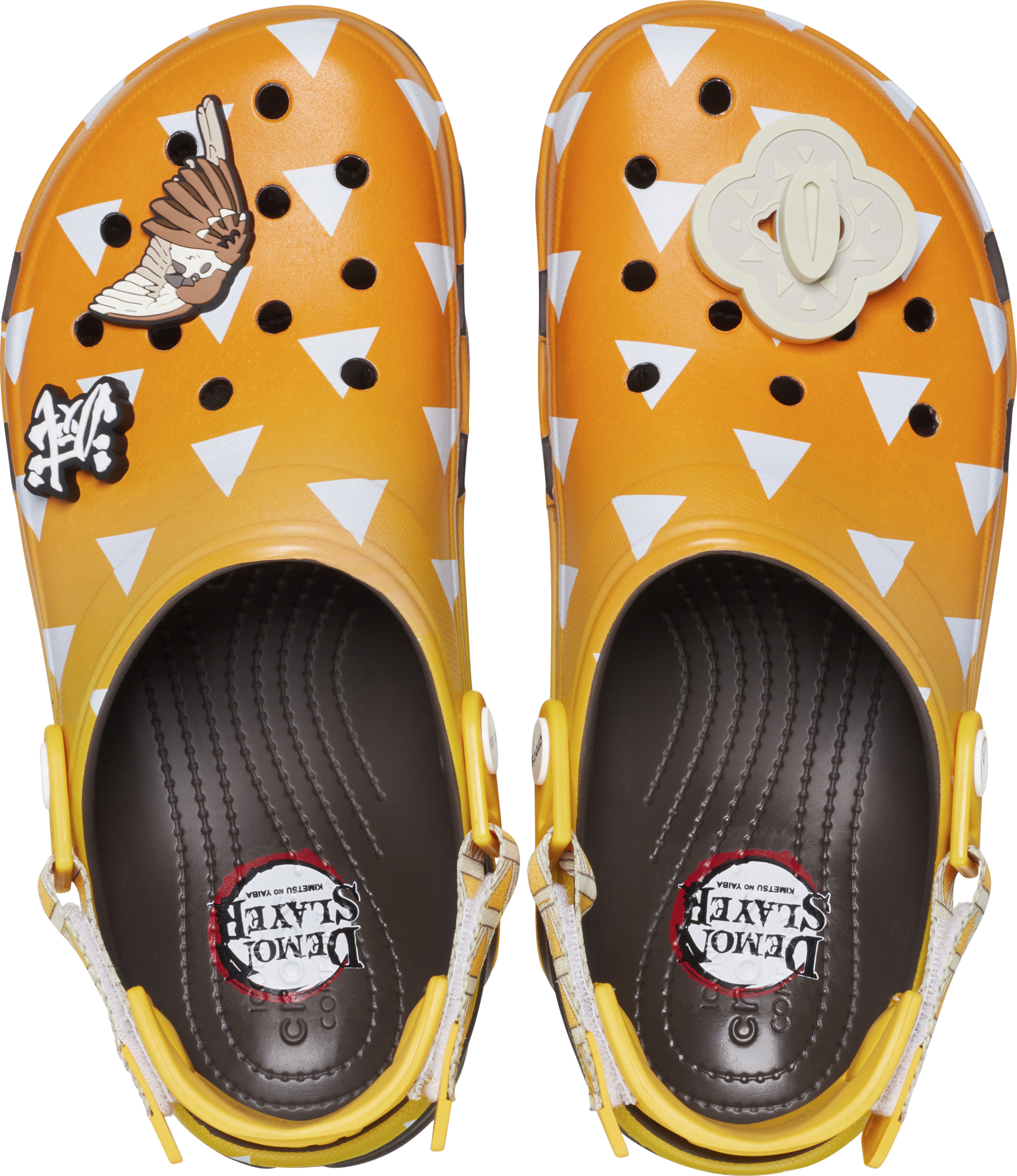 Crocs Demon Slayer Zenitsu All-Terrain Clog; Espresso, W6/M4