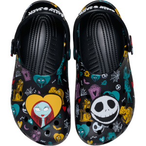 Crocs Disney Tim Burton's The Nightmare Before Christmas Jack and Sally Classic Clog; Multi, W12/M10