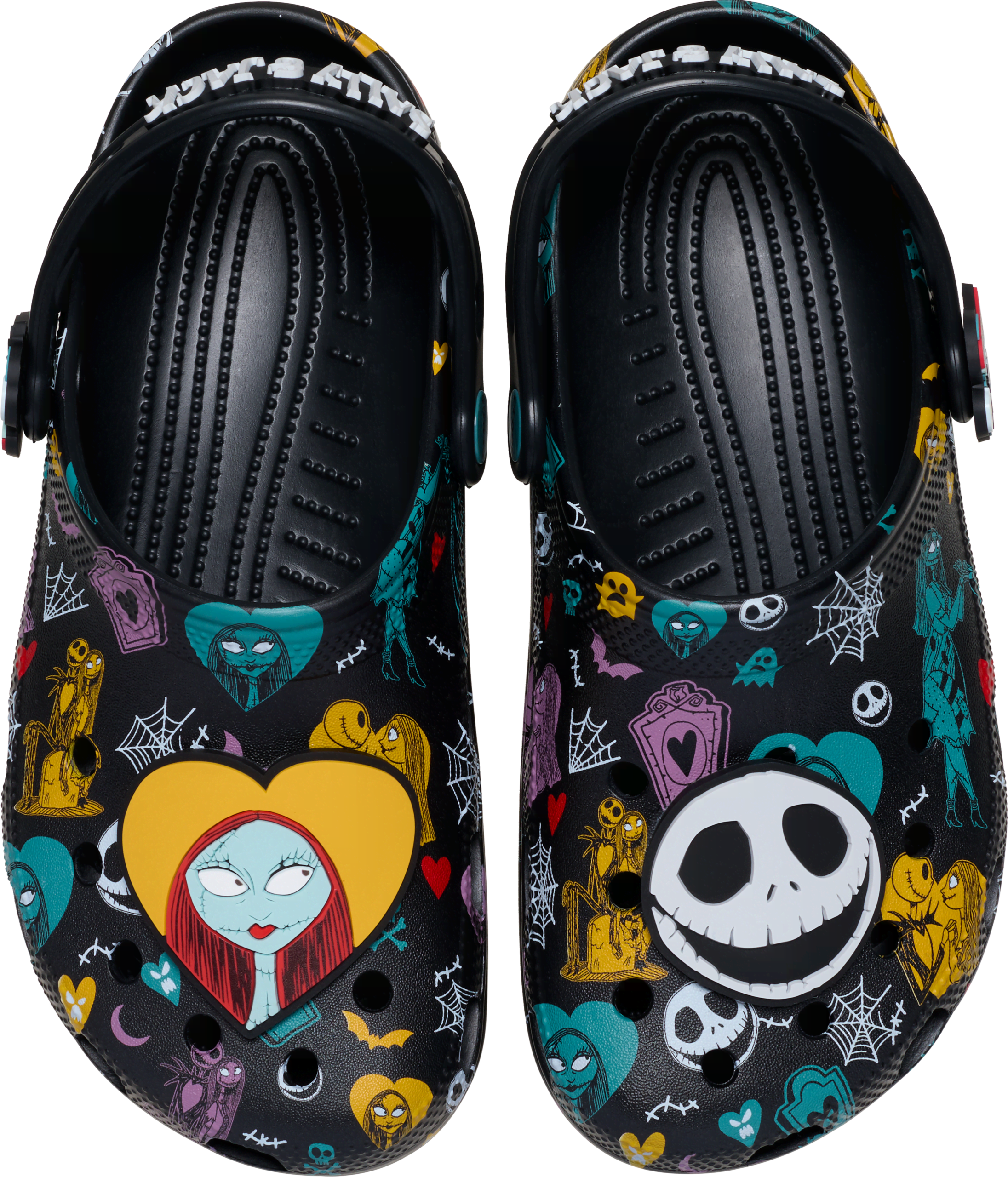 Crocs Disney Tim Burton's The Nightmare Before Christmas Jack and Sally Classic Clog; Multi, W12/M10