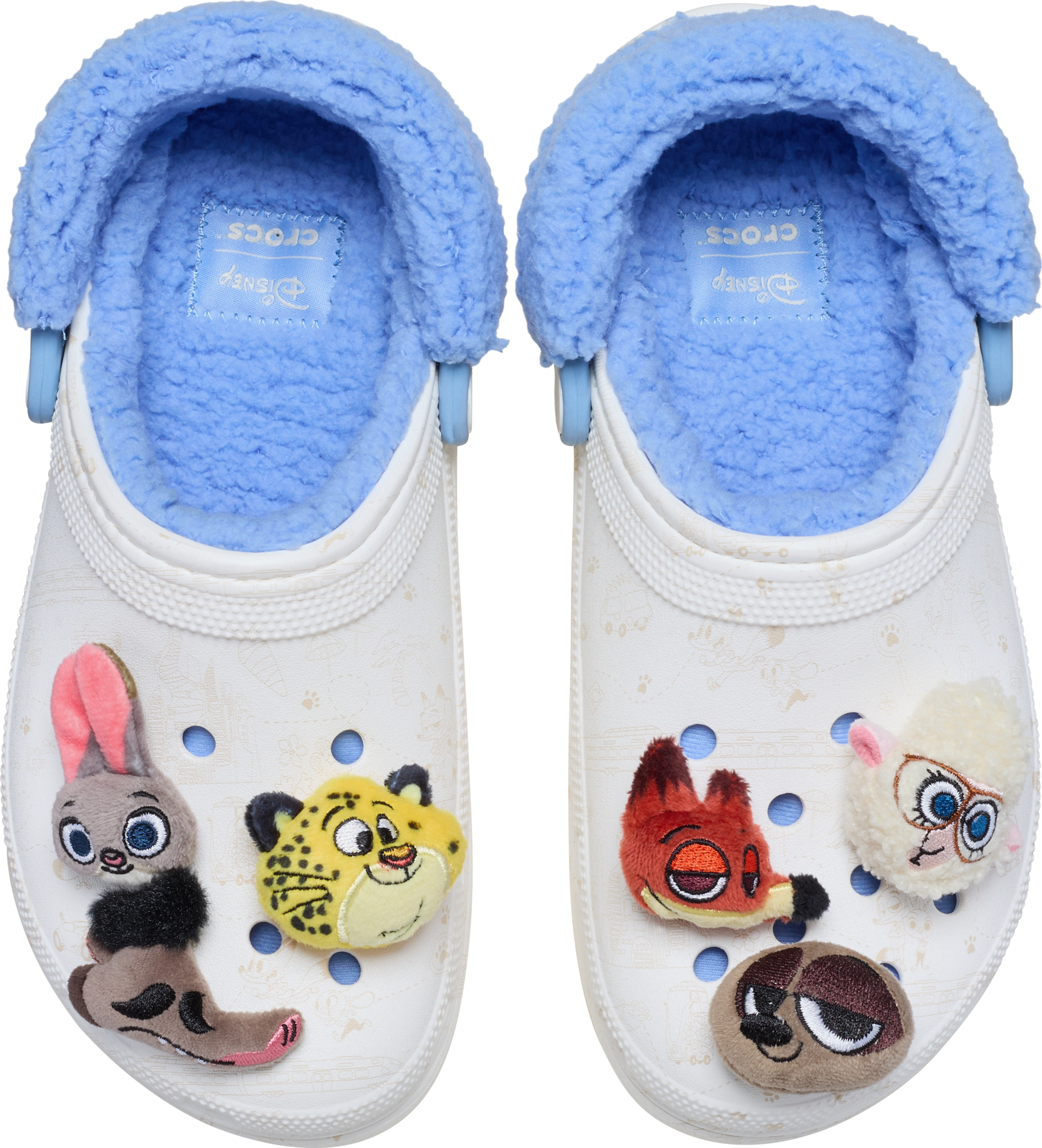 Crocs Disney Zootopia 2 Classic Platform Lined Clog; Multi, W9