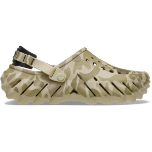 Crocs Echo Duck Camo Clog; Bone / Black, M12