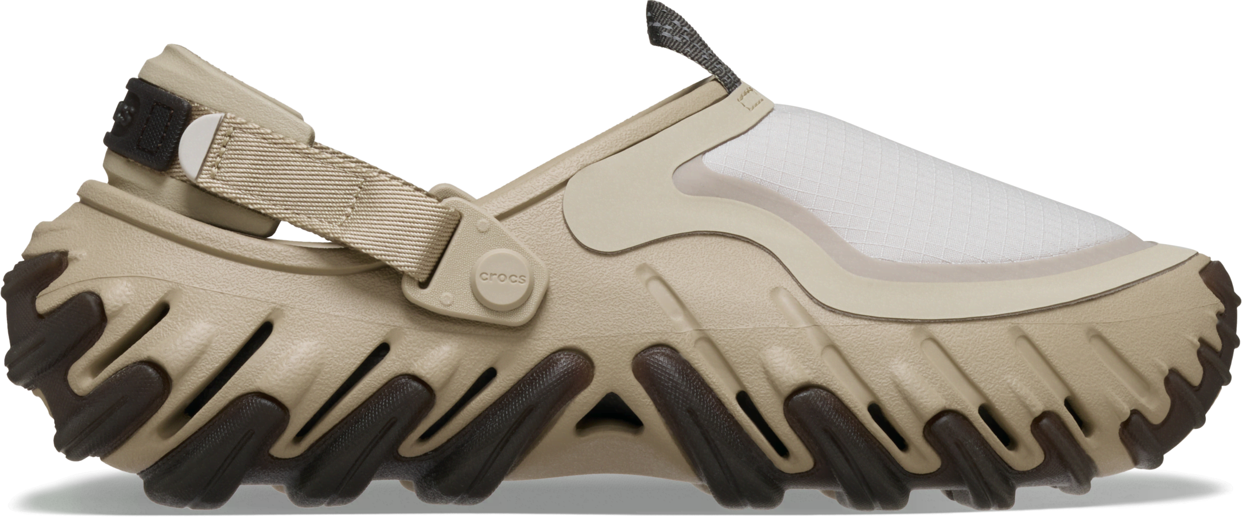 Crocs Echo RO Ripstop Clog; Bark, W12/M10