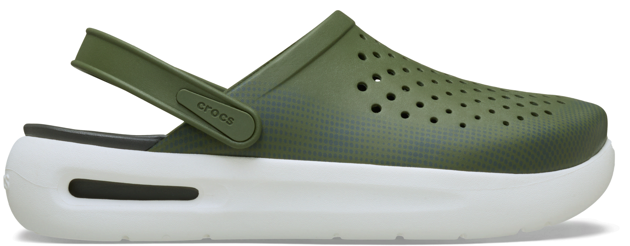 Crocs InMotion LiteRide™ Micro Geo Clog; Army Green, M12