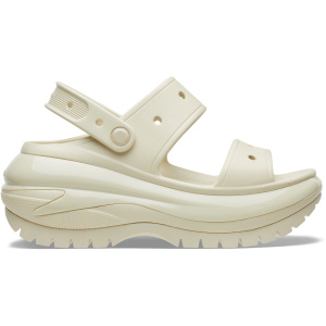 Crocs Mega Crush Sandal; Bone, W11/M9