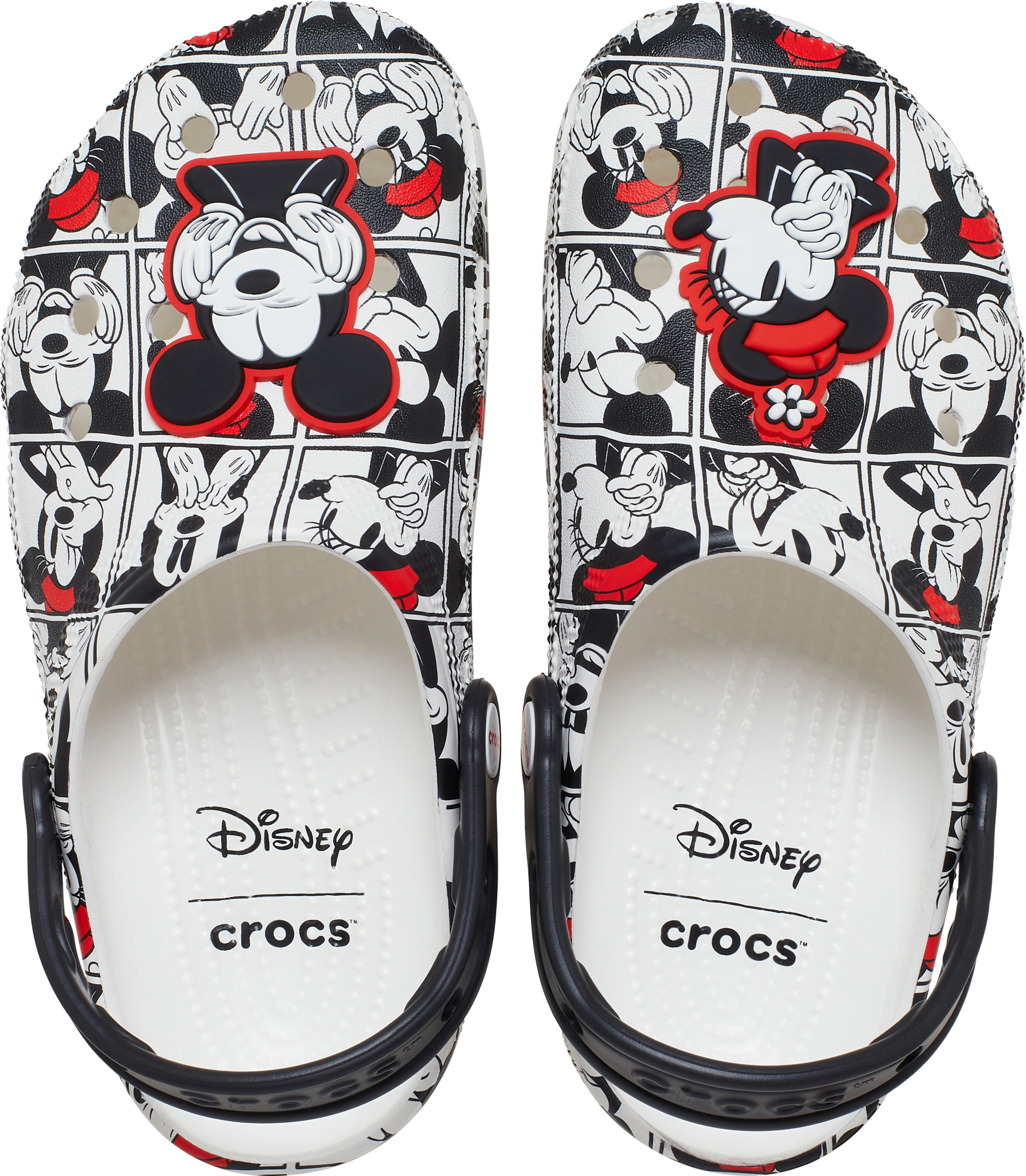 Crocs Mickey and Minnie Classic Clog; Multi, M11