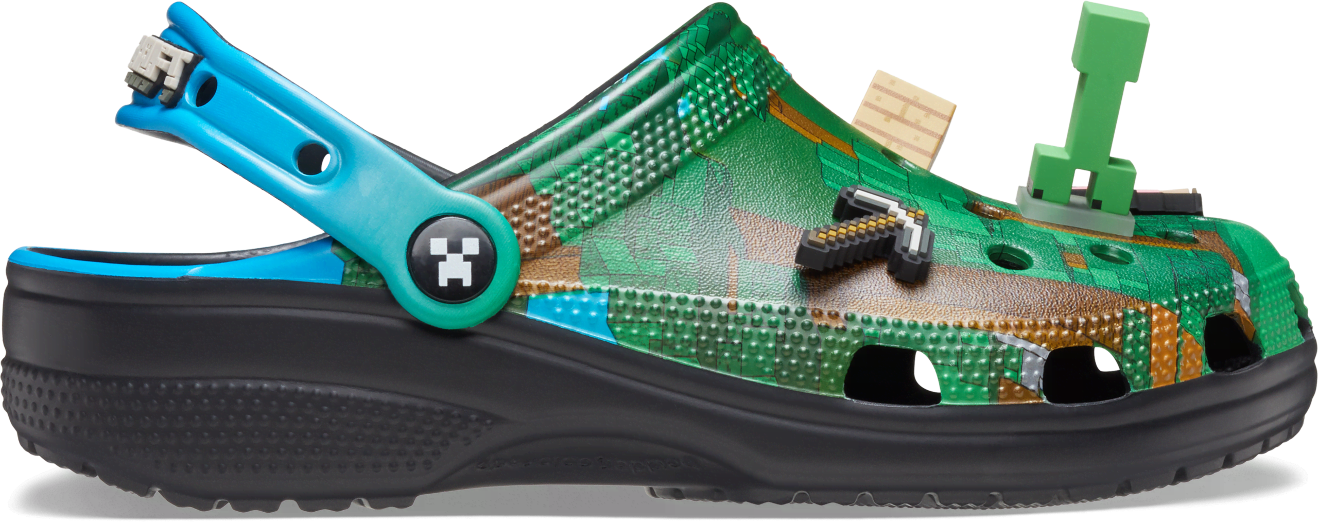 Crocs Minecraft Classic Clog; Multi, W11/M9