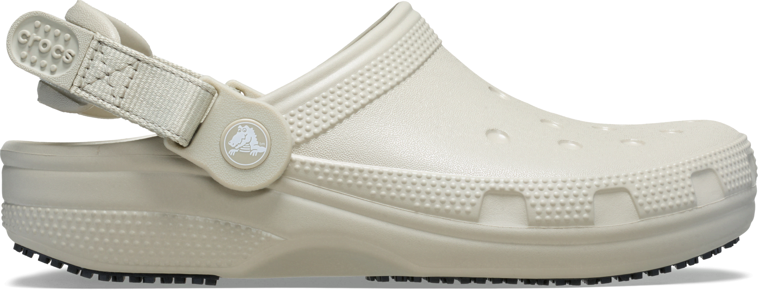 Crocs PFD Classic Work Clog; Meteor, W9/M7