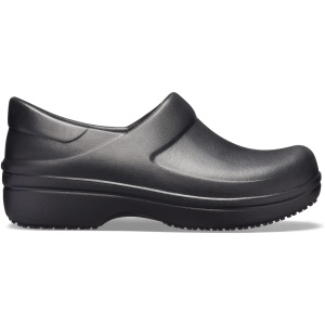 Crocs PFD Women's Neria Pro II Work Clog; Black, W4