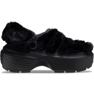 Crocs Stomp Quilted Clog; Black, W8/M6