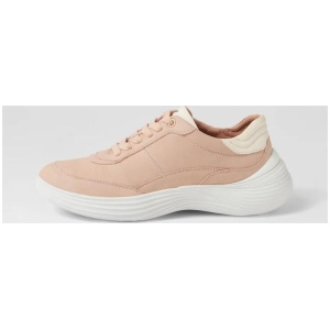D Fluctis A Nude White Leather Sneakers