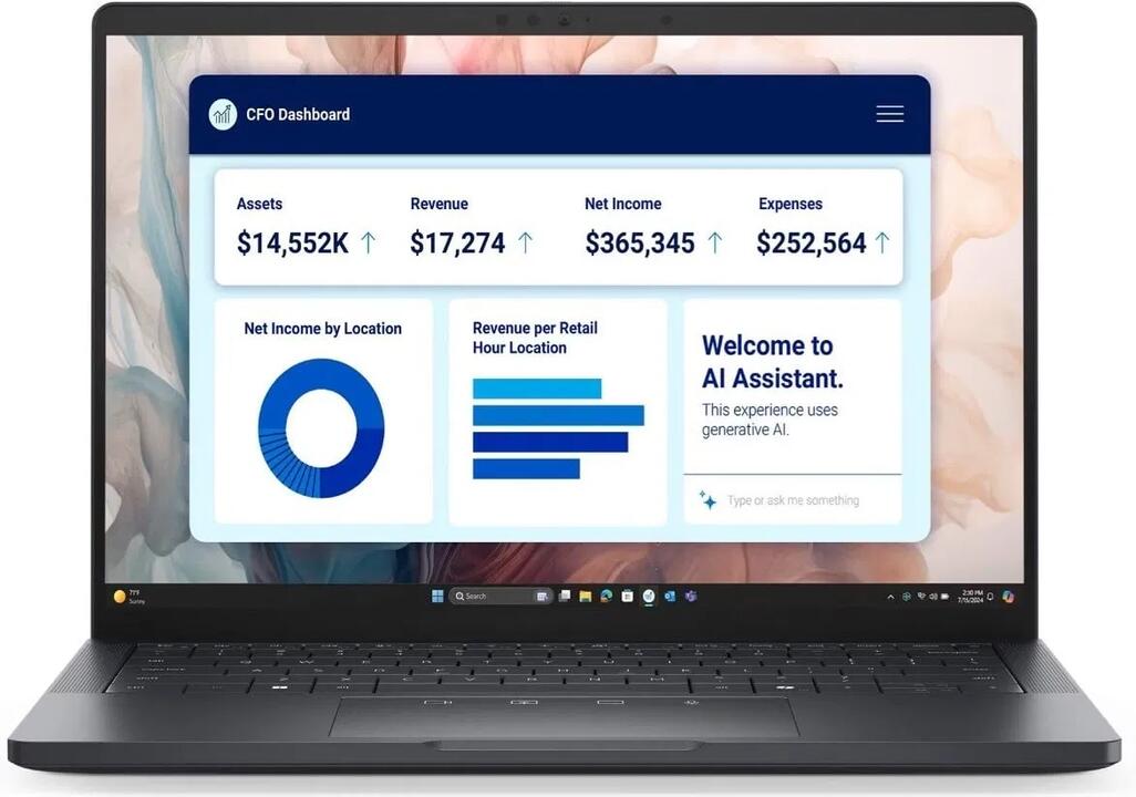 Dell Pro 13 Premium PA13250 13.3" FHD Laptop, Ultra 5 236V, 16GB RAM, 4TB SSD, Windows 11 Pro