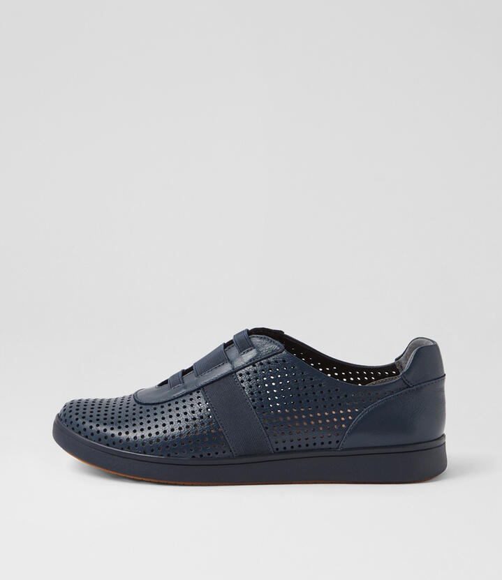 Drille Xw Navy Leather Sneakers