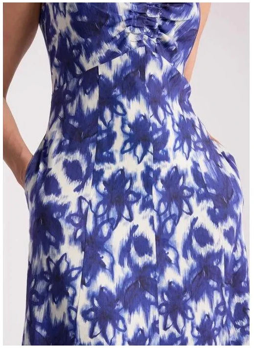 Evelyn Stretch Linen Dress