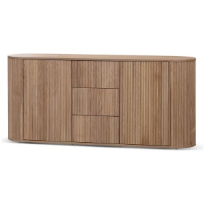Ex Display - Bellfield 1.8m Sideboard Unit - Natural by Interior Secrets - AfterPay Available