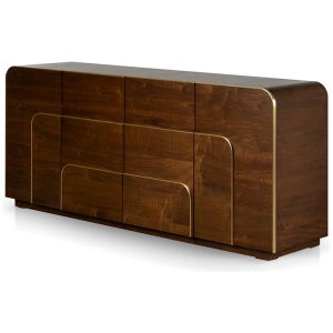 Ex Display - Harley 2m Buffet Unit - Walnut by Interior Secrets - AfterPay Available