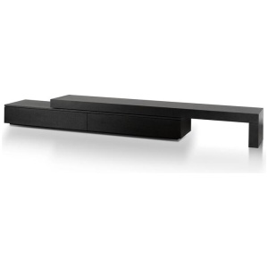 Ex Display - Katherine Extendable TV Entertainment Unit - Black Oak by Interior Secrets - AfterPay Available