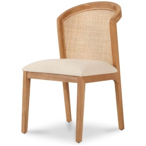 Ex Display - Margie Fabric Dining Chair - Light Beige by Interior Secrets - AfterPay Available